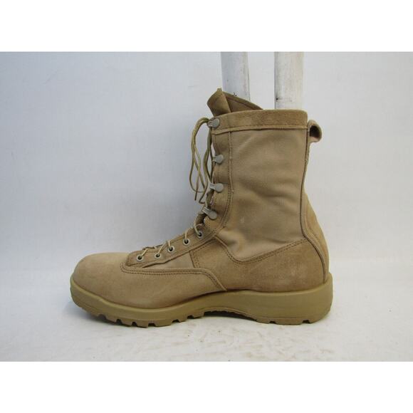 EUC Belleville Mens Sz 13.5 R Tan Suede Gore-Tex Combat Tactical Military Boots main image 5